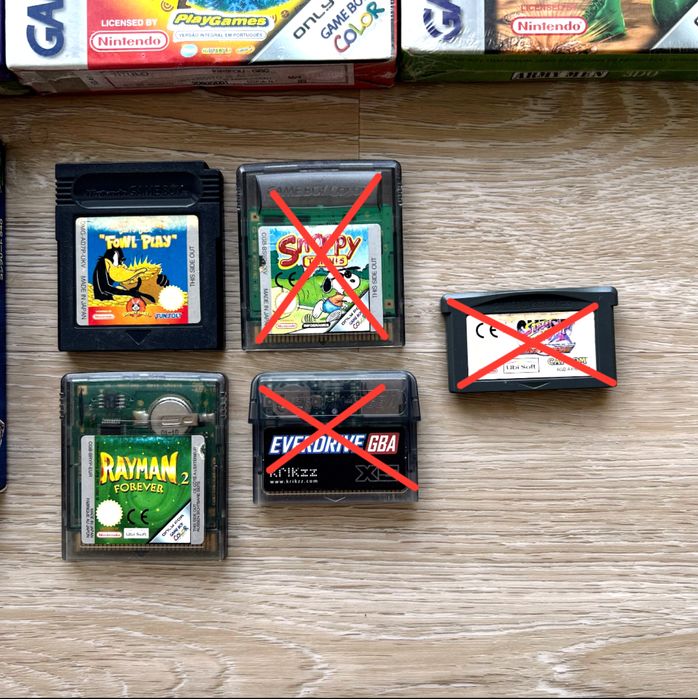 Jogos GameBoy Color/Advance
