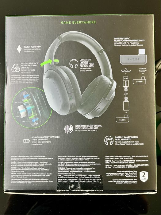 Razer Barracuda + Razer Base Station Chroma
