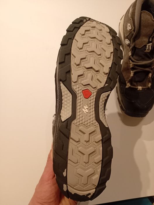 Buty trekkingowe lQuechua Mh500 Mid Wtp Męskie Szary rozmiar 47
