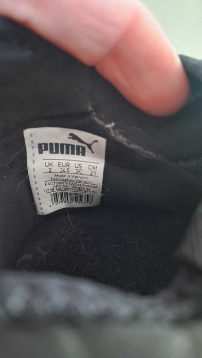 Chuteiras puma, tamanho 34,5, impecaveis