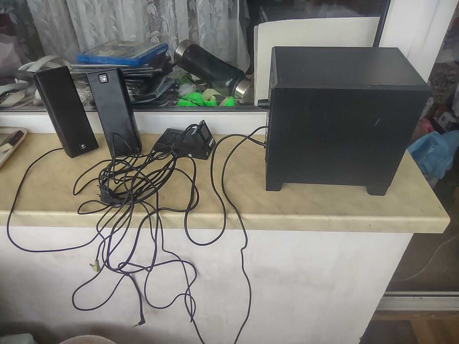 Колонки Акустическая система Logitech x-210 колонки сабвуфер пульт