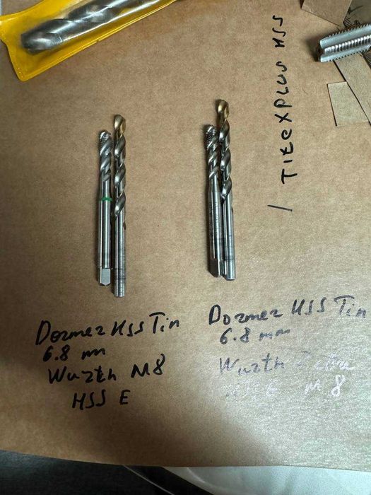 Нарізний інструмент(мітчики,плашки)wurth,dormer,thurmer,osg,guhring