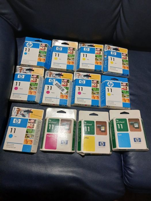 Tinteiros HP 11 e Cabeças de Impressão