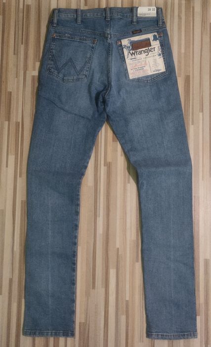 Wrangler Larston Jeansy Niebieskie