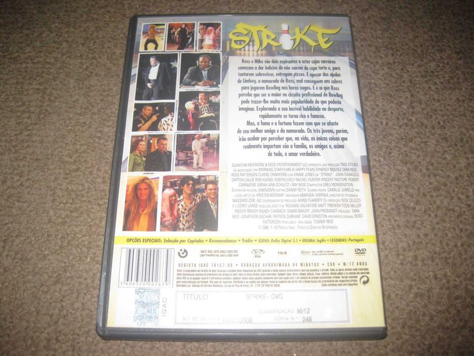 DVD "Strike" com Tara Reid