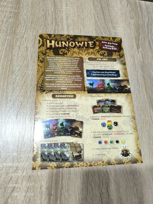 Hunowie gra planszowa