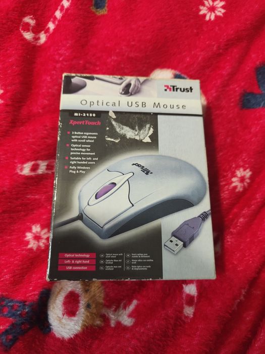 Myszka komputerowa mysz na USB do komputera laptopa laserowa optuczna