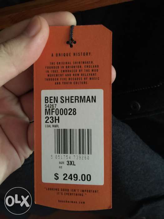 продам пальто Ben Sherman (новое,большой размер)
