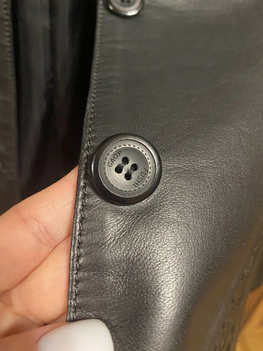 Кожаный пиджак