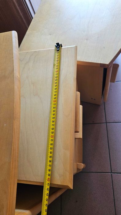 Biurko drewno + płyta PRZECENA