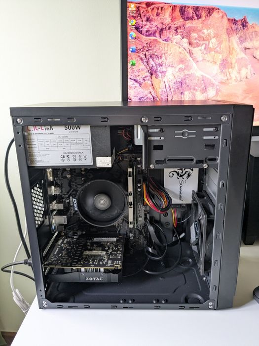 PC Gamer Ryzen 5500 + Asus GTX 1660S | 16GB RAM | 512 SSD Ultra Performance novo garantia