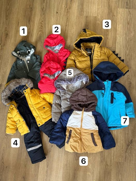 Верхній одяг на хлопчика george zara TU C&A Next HM