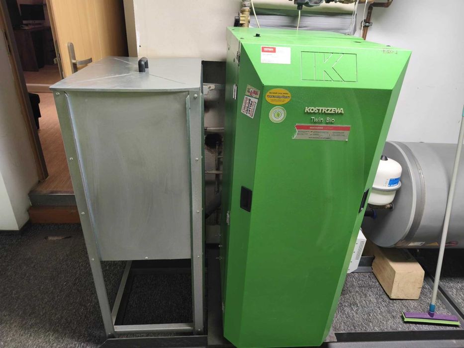 Kostrzewa Twin Bio 16 kW + bufor (Pełen zestaw) / Piec na pellet