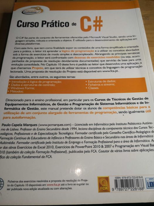 Lote de Programação – C, Algoritmos e C# – Mint Condition