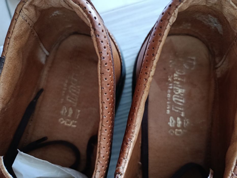 Buty męskie skórzane wygodne Polobut 42-43