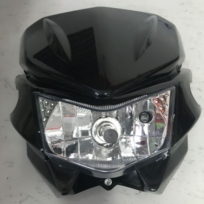 Lampa Reflektor Enduro Cross Supermoto Naked Stunt Projekt H4 !