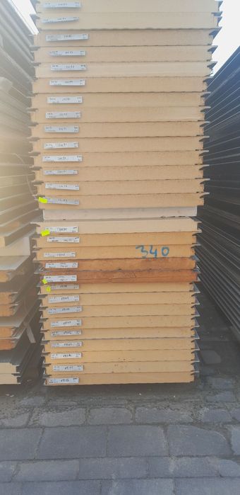 Płyta warstwowa 100mm NOWA II gat, ral 9006/9007 6m dl.