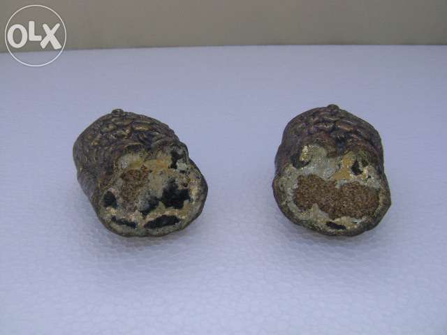 Peças de Decoração - par de mochos - antiguidades