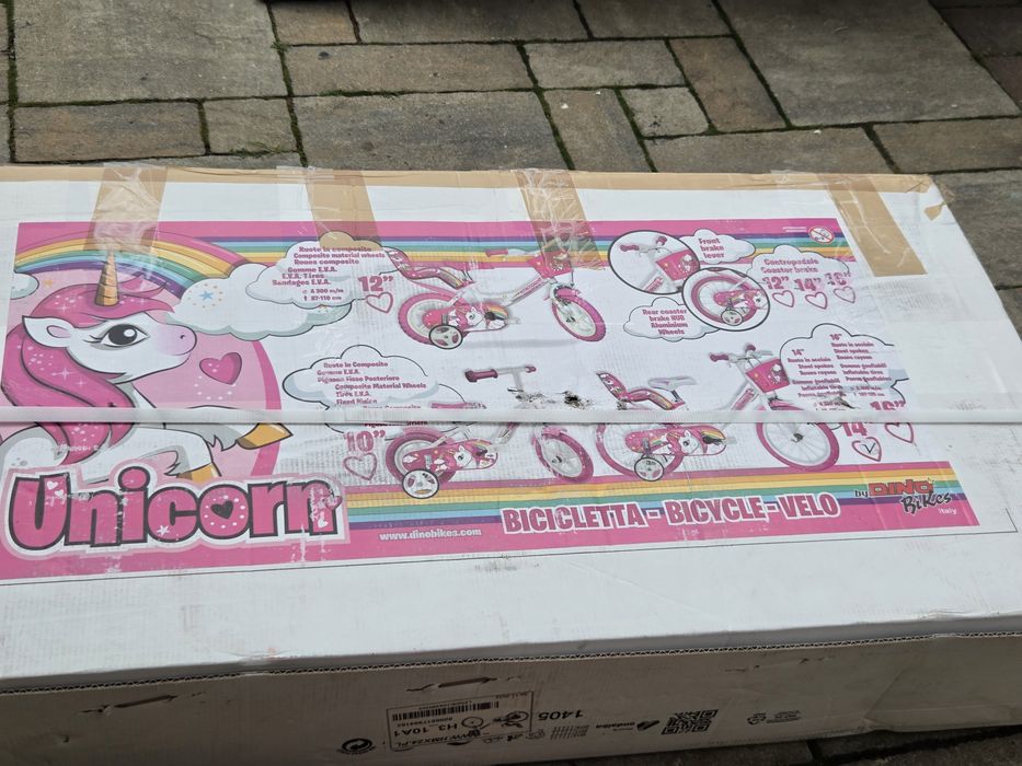 Rower 14" unicorn