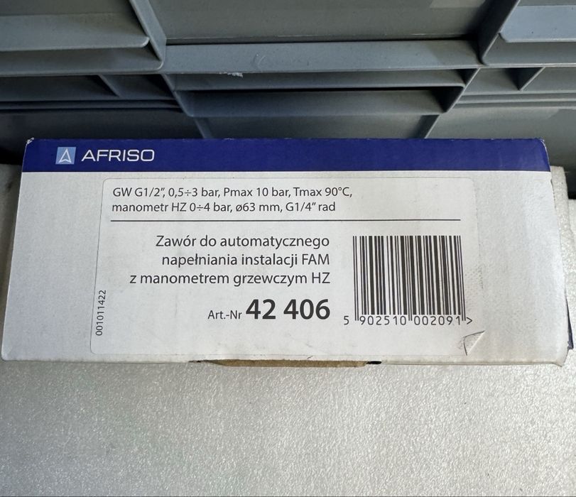 Zawor autonapelniajacy afriso fam