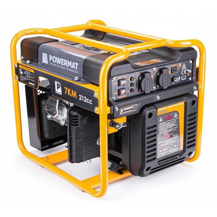 POWERMAT Agregat Prądotwórczy Generator Inwertorowy3500w PM-AGR-3500IM