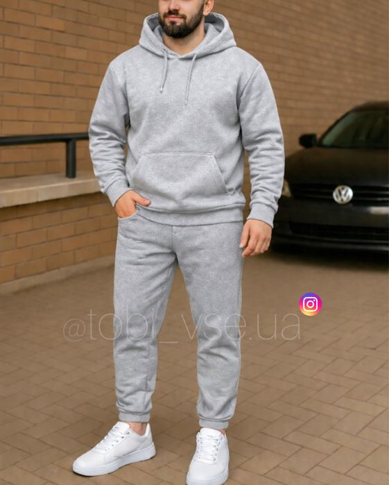 ТЕПЛИЙ‼️ Костюм на ФЛІСІ Мужской/Чоловічий спортивний Комплект на зиму