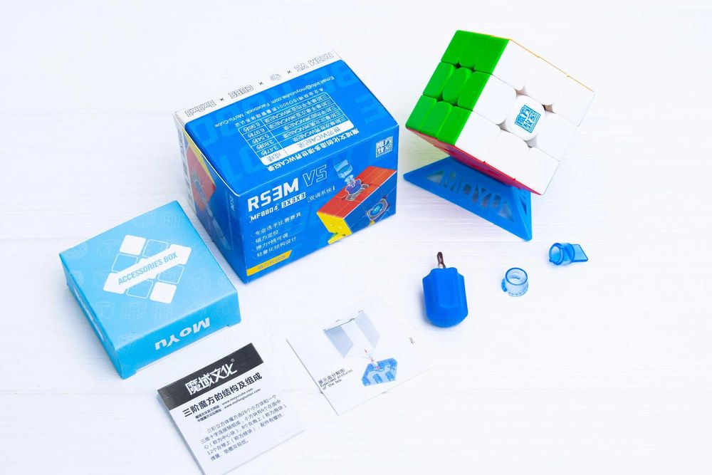 Головоломка кубик рубіка MoYu RS3M v5 магнітний 3х3