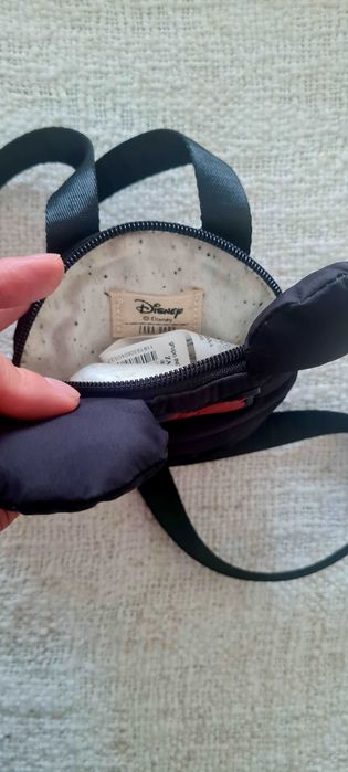 Carteira preta Minnie