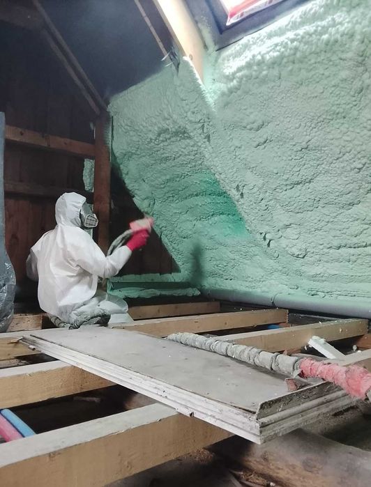 Piana PUR Dobre Miasto. Ocieplenie poddasza. Izolacja. Szybkie terminy