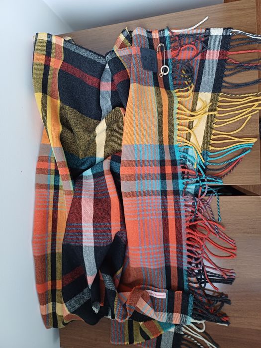 Палантин шарф оригинал Vivienne Westwood 174×76см