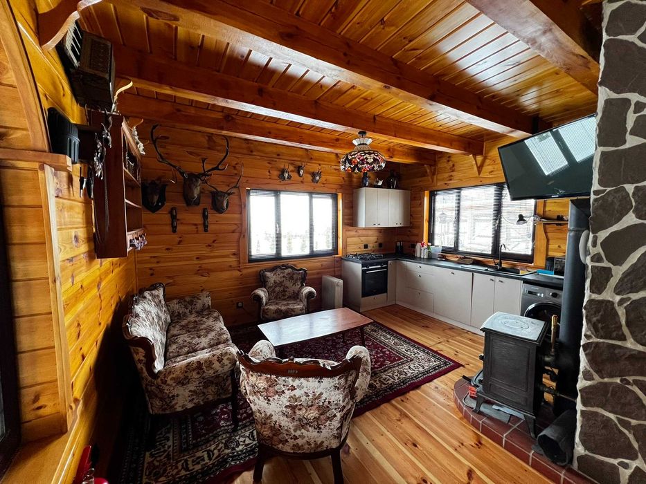 Klimatyczny drewniany dom na wynajem | Krynice | NIŻSZA CENA !