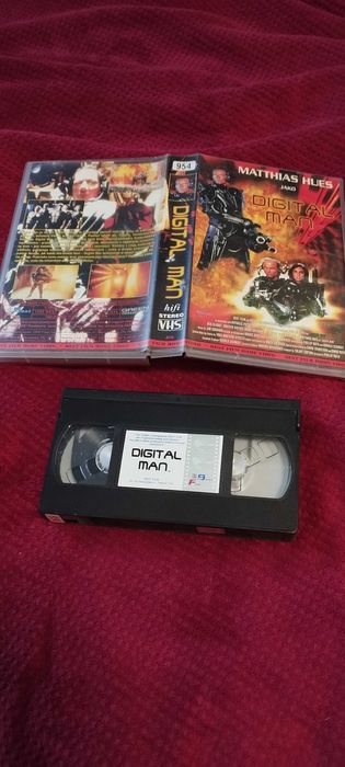 Kaseta VHS Digital Man (Matthias Hues)