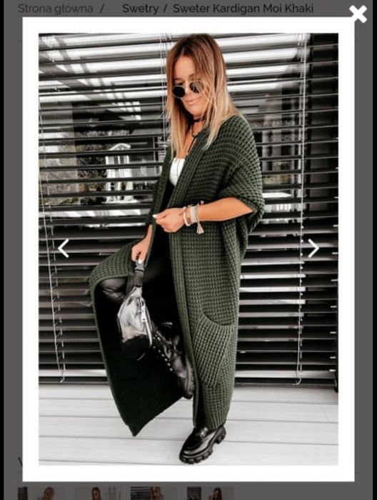 Sweter Kardigan Andżela