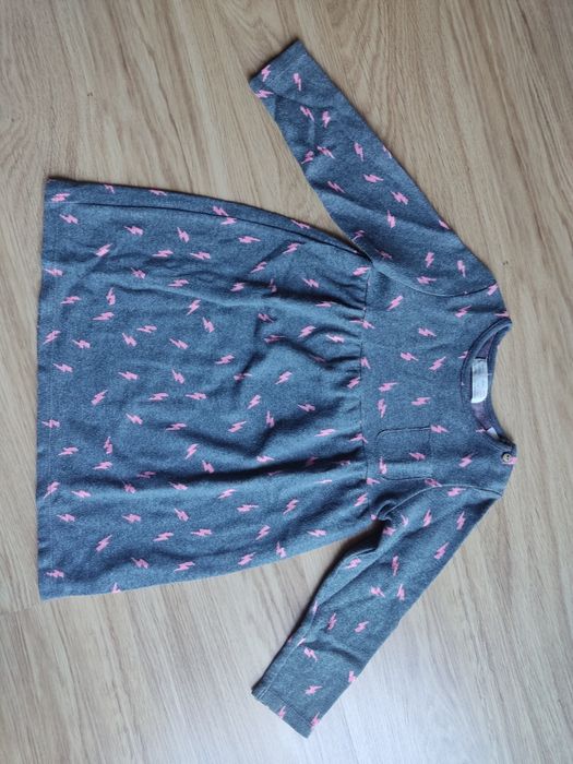 Vestido Zara cinza