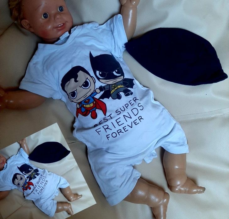 Zestaw LATO roz 68 15 sztuk mega paka komplet chłopca wyprawka rampers