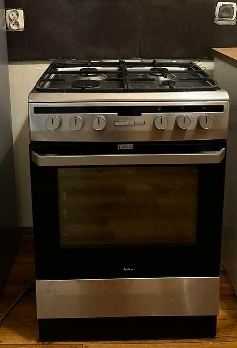 60 cm Kuchenka Amica Elekryczno-gazowa