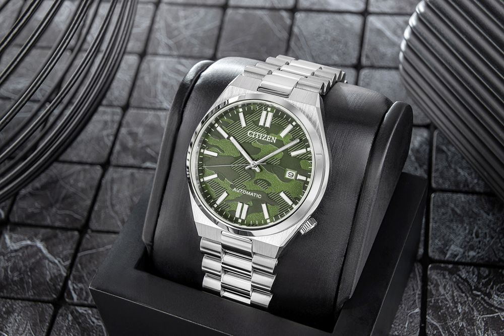 Zegarek Męski CITIZEN Tsuyosa Sapphire Mechanical NJ0159-86X + BOX