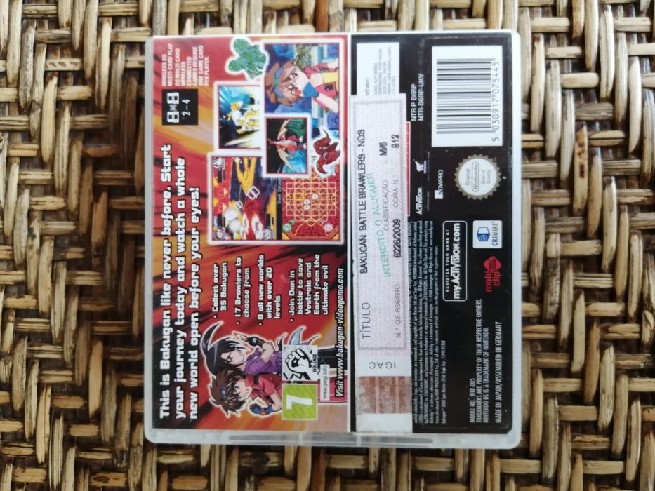 Jogo Nintendo DS Bakugan Battle Brawlers