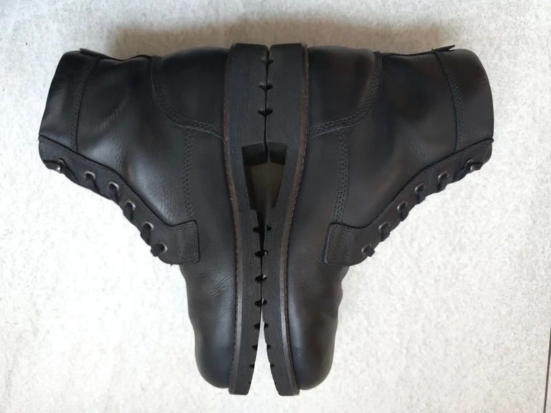 Ecco Hydromax buty ocieplane zimowe za kostkę rozm. 43 skórzane