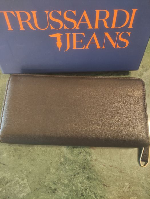 Porta-moedas Trussardi Jeans Preto