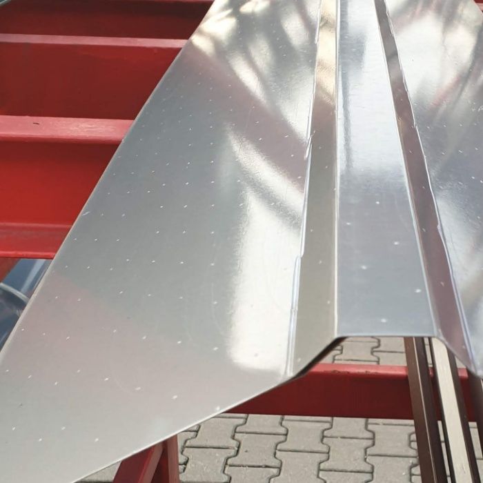 OBRÓBKI blach. Kalenica, Wiatrownica, Ceowniki, Pasy - OD RĘKI!