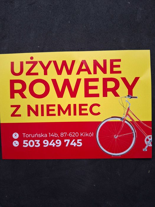 używane rowery z Niemiec duży wybór