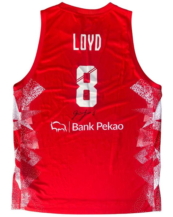Jordan Loyd oryginalna koszulka meczowa 4F NBA Eurobasket z autografem