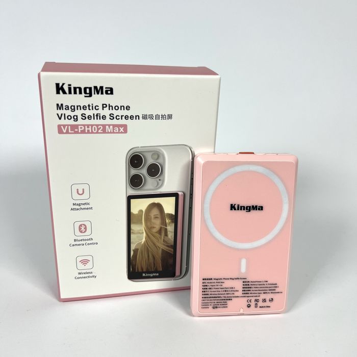Kingma VL-PH02 Max vlog screen, селфі екран для смартфона(у наявності)