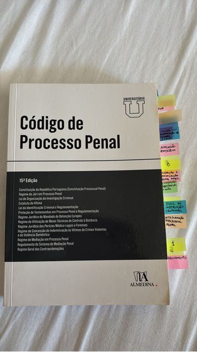 Código de Processo Penal - 15º Edição Almedina 2023