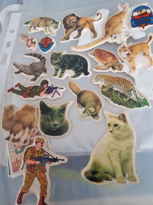 naklejki PRL na koszulce