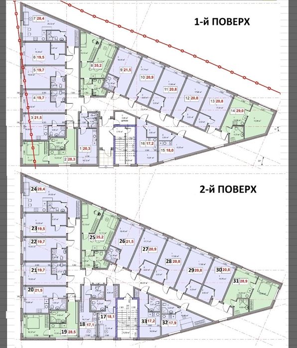 1-кімнатна квартира за адресою (площа 17,3 м²) - Atlanta.ua - фото 2