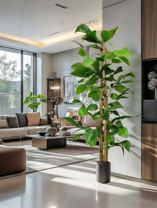 Planta artificial - Folhas verdes