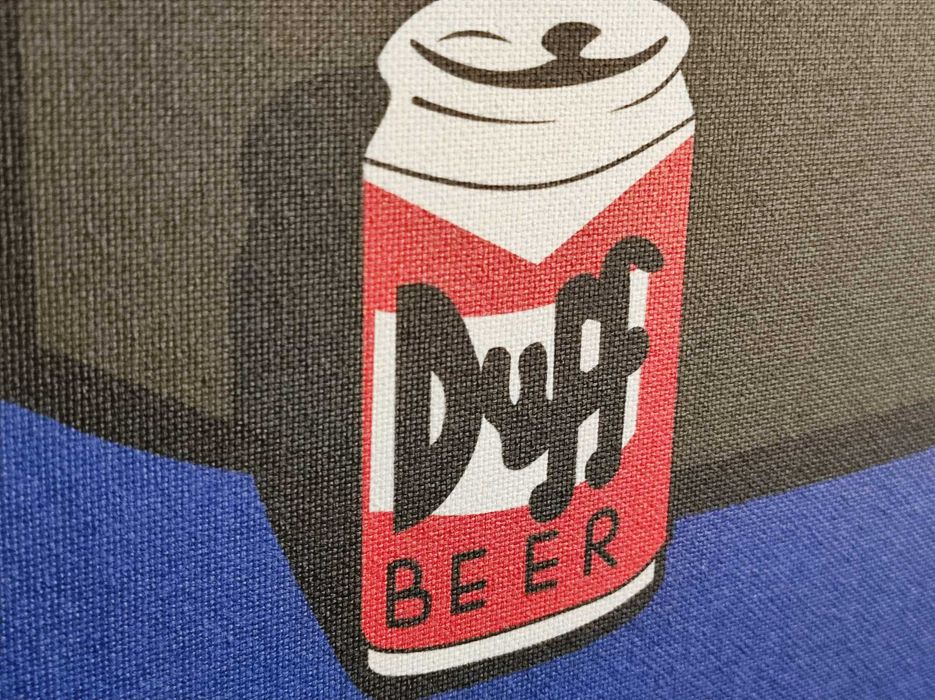 KAWS, 1mx1m Untitled (Kimpsons), 2003