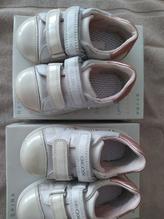 Ténis geox tam. 24 gémeas